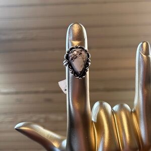 Wild Horse Teardrop Statement Ring - Women Jewelry